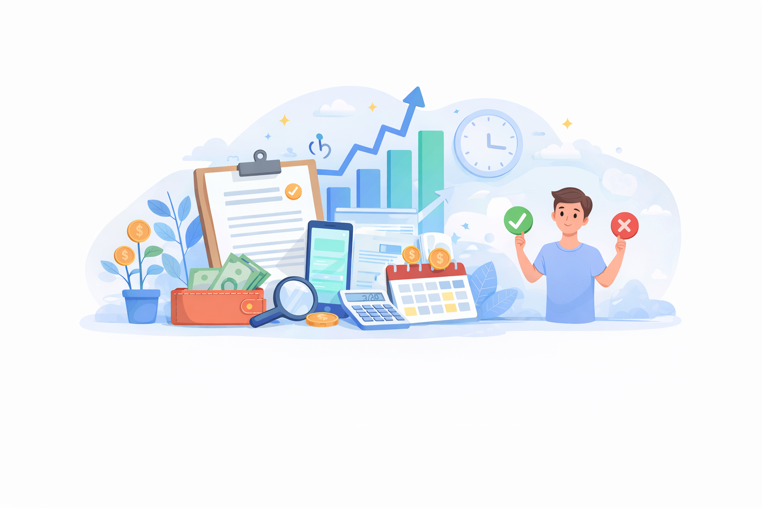 Comparación de créditos disponibles